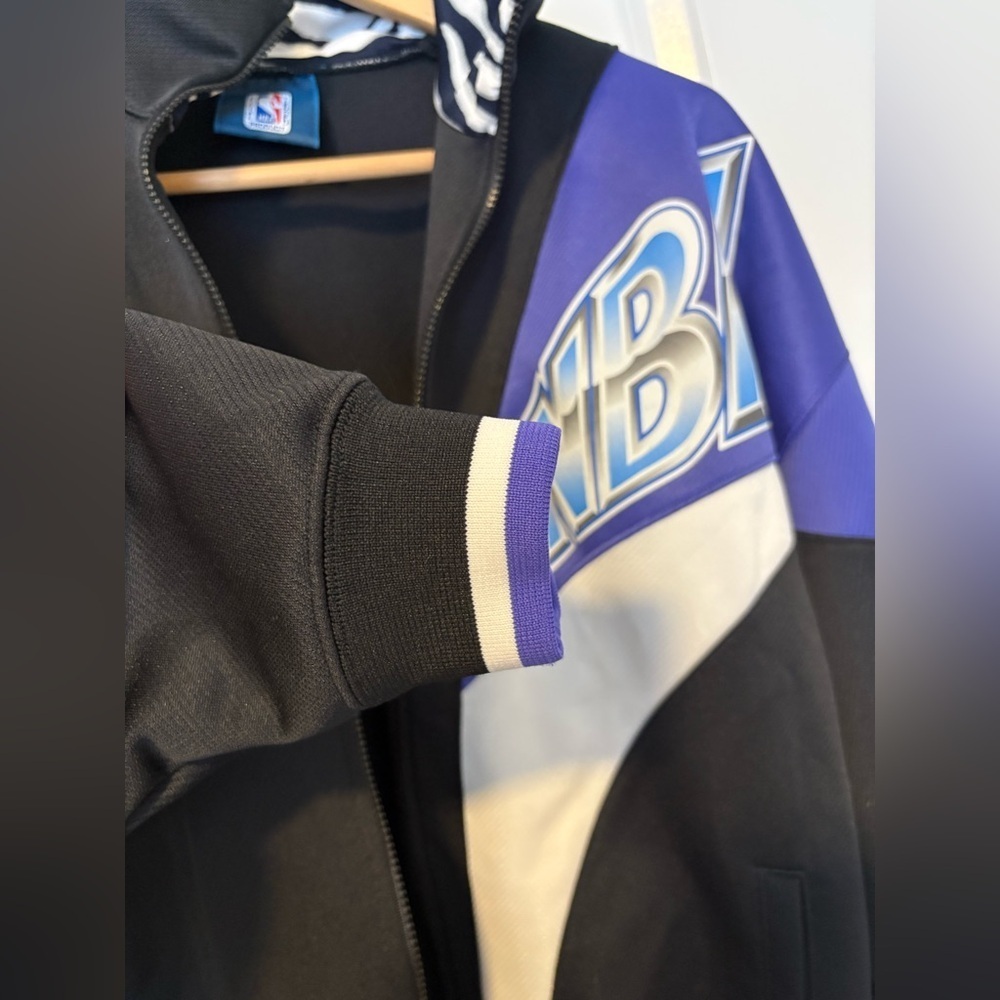 Vintage Japan NBA Track Jacket by Capital Industry Inc —Retro Warm-Up Zip Jacket - Picture 6 of 13